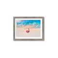 Picture of Girl Sleeping On Beach _GroupedProduct_Rectangle_Landscape_Photography _GroupedProduct_Rectangle_Landscape_Framed_Matted_