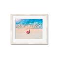 Picture of Girl Sleeping On Beach _GroupedProduct_Rectangle_Landscape_Photography _GroupedProduct_Rectangle_Landscape_Framed_Matted_