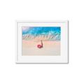 Picture of Girl Sleeping On Beach _GroupedProduct_Rectangle_Landscape_Photography _GroupedProduct_Rectangle_Landscape_Framed_Matted_