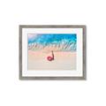 Picture of Girl Sleeping On Beach _GroupedProduct_Rectangle_Landscape_Photography _GroupedProduct_Rectangle_Landscape_Framed_Matted_