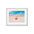 Picture of Girl Sleeping On Beach _GroupedProduct_Rectangle_Landscape_Photography _GroupedProduct_Rectangle_Landscape_Framed_Matted_