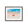 Picture of Girl Sleeping On Beach _GroupedProduct_Rectangle_Landscape_Photography _GroupedProduct_Rectangle_Landscape_Framed_Matted_