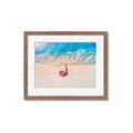 Picture of Girl Sleeping On Beach _GroupedProduct_Rectangle_Landscape_Photography _GroupedProduct_Rectangle_Landscape_Framed_Matted_