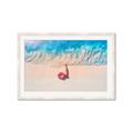 Picture of Girl Sleeping On Beach _GroupedProduct_Rectangle_Landscape_Photography _GroupedProduct_Rectangle_Landscape_Framed_Matted_