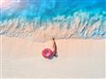 Picture of Girl Sleeping On Beach _GroupedProduct_Rectangle_Landscape_Photography _GroupedProduct_Rectangle_Landscape_Unframed_Print_Only_