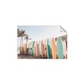 Picture of Surfboards in the Sand _GroupedProduct_Rectangle_Landscape_Photography _GroupedProduct_Rectangle_Landscape_Unframed_Print_Only_