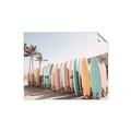 Picture of Surfboards in the Sand _GroupedProduct_Rectangle_Landscape_Photography _GroupedProduct_Rectangle_Landscape_Unframed_Print_Only_