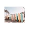 Picture of Surfboards in the Sand _GroupedProduct_Rectangle_Landscape_Photography _GroupedProduct_Rectangle_Landscape_Unframed_Print_Only_