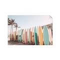 Picture of Surfboards in the Sand _GroupedProduct_Rectangle_Landscape_Photography _GroupedProduct_Rectangle_Landscape_Unframed_Print_Only_