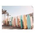 Picture of Surfboards in the Sand _GroupedProduct_Rectangle_Landscape_Photography _GroupedProduct_Rectangle_Landscape_Unframed_Print_Only_