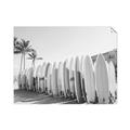 Picture of Surfboards in the Sand _GroupedProduct_Rectangle_Landscape_Photography _GroupedProduct_Rectangle_Landscape_Unframed_Print_Only_