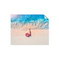 Picture of Girl Sleeping On Beach _GroupedProduct_Rectangle_Landscape_Photography _GroupedProduct_Rectangle_Landscape_Unframed_Print_Only_