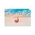 Picture of Girl Sleeping On Beach _GroupedProduct_Rectangle_Landscape_Photography _GroupedProduct_Rectangle_Landscape_Unframed_Print_Only_