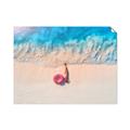 Picture of Girl Sleeping On Beach _GroupedProduct_Rectangle_Landscape_Photography _GroupedProduct_Rectangle_Landscape_Unframed_Print_Only_