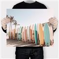 Picture of Surfboards in the Sand _GroupedProduct_Rectangle_Landscape_Photography _GroupedProduct_Rectangle_Landscape_Canvas_