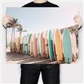 Picture of Surfboards in the Sand _GroupedProduct_Rectangle_Landscape_Photography _GroupedProduct_Rectangle_Landscape_Canvas_