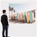 Picture of Surfboards in the Sand _GroupedProduct_Rectangle_Landscape_Photography _GroupedProduct_Rectangle_Landscape_Canvas_