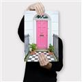 Picture of Door to Fuschia _GroupedProduct_Rectangle_Portrait_Photography _GroupedProduct_Rectangle_Portrait_Canvas_
