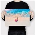 Picture of Girl Sleeping On Beach _GroupedProduct_Rectangle_Landscape_Photography _GroupedProduct_Rectangle_Landscape_Canvas_