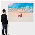 Picture of Girl Sleeping On Beach _GroupedProduct_Rectangle_Landscape_Photography _GroupedProduct_Rectangle_Landscape_Canvas_