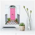 Picture of Door to Fuschia _GroupedProduct_Rectangle_Portrait_Photography _GroupedProduct_Rectangle_Portrait_Canvas_