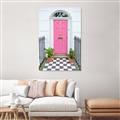 Picture of Door to Fuschia _GroupedProduct_Rectangle_Portrait_Photography _GroupedProduct_Rectangle_Portrait_Canvas_