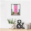 Picture of Door to Fuschia _GroupedProduct_Rectangle_Portrait_Photography _GroupedProduct_Rectangle_Portrait_Canvas_Framed_