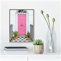 Picture of Door to Fuschia _GroupedProduct_Rectangle_Portrait_Photography _GroupedProduct_Rectangle_Portrait_Canvas_Framed_