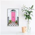 Picture of Door to Fuschia _GroupedProduct_Rectangle_Portrait_Photography _GroupedProduct_Rectangle_Portrait_Canvas_Framed_