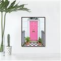 Picture of Door to Fuschia _GroupedProduct_Rectangle_Portrait_Photography _GroupedProduct_Rectangle_Portrait_Canvas_Framed_