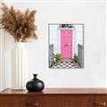 Picture of Door to Fuschia _GroupedProduct_Rectangle_Portrait_Photography _GroupedProduct_Rectangle_Portrait_Canvas_Framed_