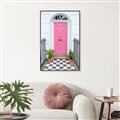 Picture of Door to Fuschia _GroupedProduct_Rectangle_Portrait_Photography _GroupedProduct_Rectangle_Portrait_Canvas_Framed_