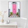 Picture of Door to Fuschia _GroupedProduct_Rectangle_Portrait_Photography _GroupedProduct_Rectangle_Portrait_Canvas_Framed_