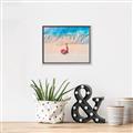 Picture of Girl Sleeping On Beach _GroupedProduct_Rectangle_Landscape_Photography _GroupedProduct_Rectangle_Landscape_Canvas_Framed_