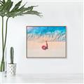 Picture of Girl Sleeping On Beach _GroupedProduct_Rectangle_Landscape_Photography _GroupedProduct_Rectangle_Landscape_Canvas_Framed_