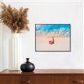 Picture of Girl Sleeping On Beach _GroupedProduct_Rectangle_Landscape_Photography _GroupedProduct_Rectangle_Landscape_Canvas_Framed_