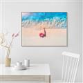 Picture of Girl Sleeping On Beach _GroupedProduct_Rectangle_Landscape_Photography _GroupedProduct_Rectangle_Landscape_Canvas_Framed_