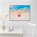 Picture of Girl Sleeping On Beach _GroupedProduct_Rectangle_Landscape_Photography _GroupedProduct_Rectangle_Landscape_Canvas_Framed_