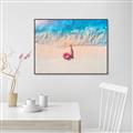 Picture of Girl Sleeping On Beach _GroupedProduct_Rectangle_Landscape_Photography _GroupedProduct_Rectangle_Landscape_Canvas_Framed_
