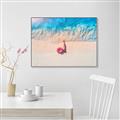 Picture of Girl Sleeping On Beach _GroupedProduct_Rectangle_Landscape_Photography _GroupedProduct_Rectangle_Landscape_Canvas_Framed_