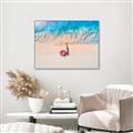 Picture of Girl Sleeping On Beach _GroupedProduct_Rectangle_Landscape_Photography _GroupedProduct_Rectangle_Landscape_Canvas_Framed_