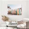 Picture of Surfboards in the Sand _GroupedProduct_Rectangle_Landscape_Photography _GroupedProduct_Rectangle_Landscape_Unframed_Print_Only_