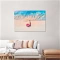 Picture of Girl Sleeping On Beach _GroupedProduct_Rectangle_Landscape_Photography _GroupedProduct_Rectangle_Landscape_Unframed_Print_Only_