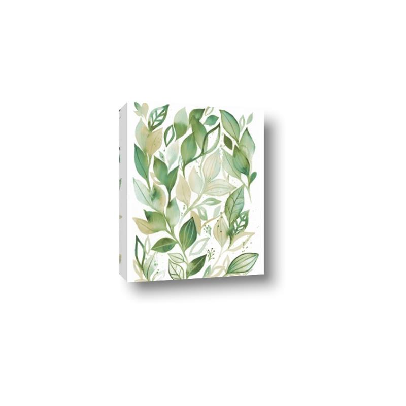 Picture of Watercolor Greens II _GroupedProduct_Rectangle_Portrait_Canvas_
