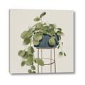 Picture of Plant in Black Pot II _GroupedProduct_Square_Canvas_