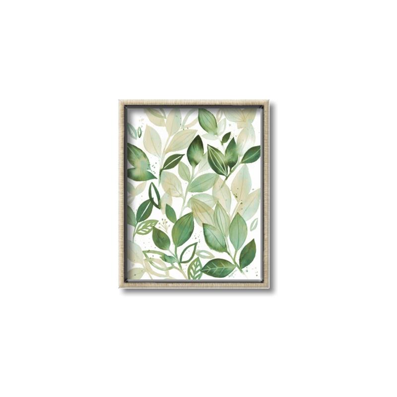 Picture of Watercolor Greens I _GroupedProduct_Rectangle_Portrait_Canvas_Framed_