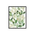 Picture of Watercolor Greens I _GroupedProduct_Rectangle_Portrait_Canvas_Framed_