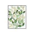 Picture of Watercolor Greens I _GroupedProduct_Rectangle_Portrait_Canvas_Framed_