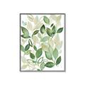 Picture of Watercolor Greens I _GroupedProduct_Rectangle_Portrait_Canvas_Framed_