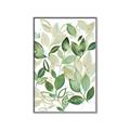 Picture of Watercolor Greens I _GroupedProduct_Rectangle_Portrait_Canvas_Framed_